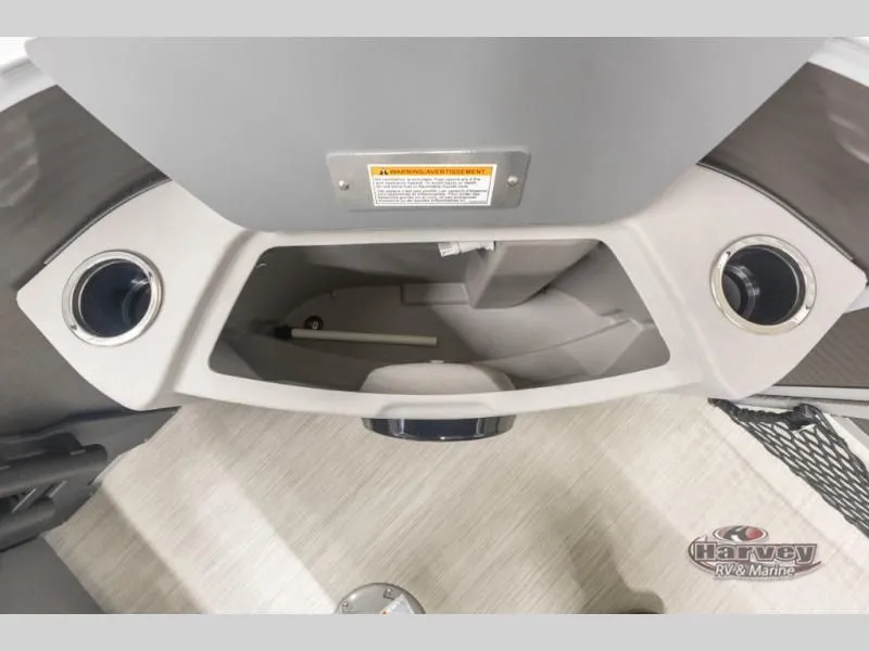 Slide: The Image of Interior of Sportfisher Speed 21-2S 2026 with cup holders. - 12