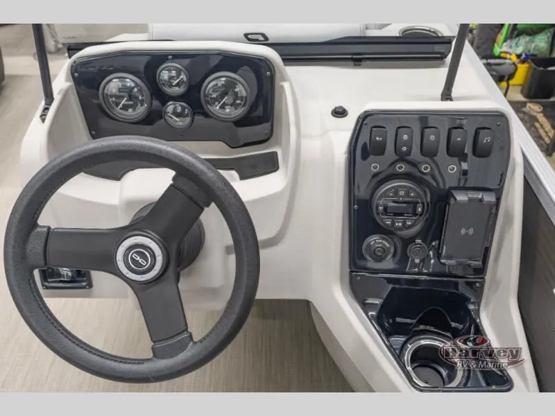 Slide: The Image of Dashboard of Sportfisher Speed 21-2S boat, year 2026. - 21