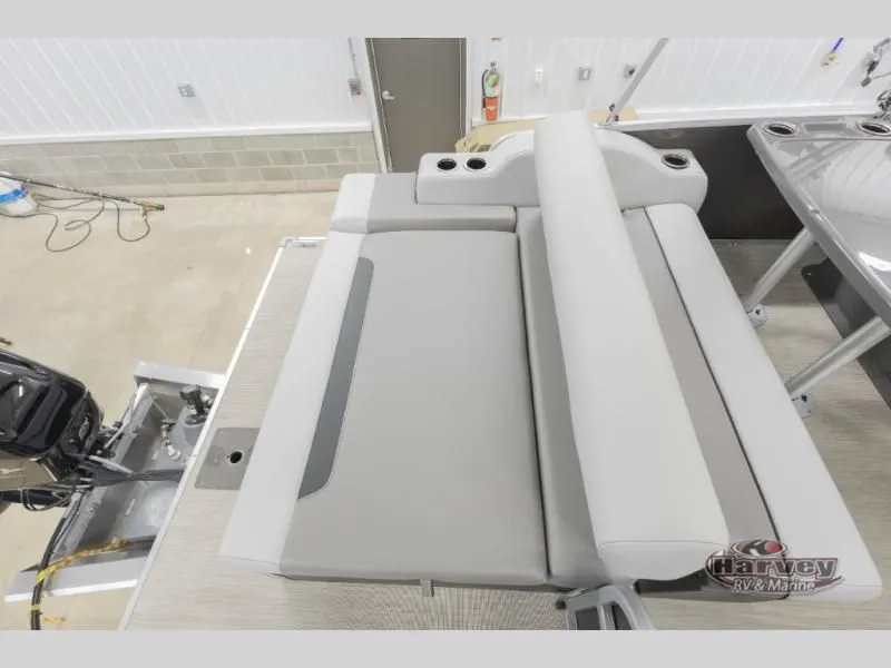 Slide: The Image of Interior view of Vectra Classic 21 RL 2026 with gray seating. - 11
