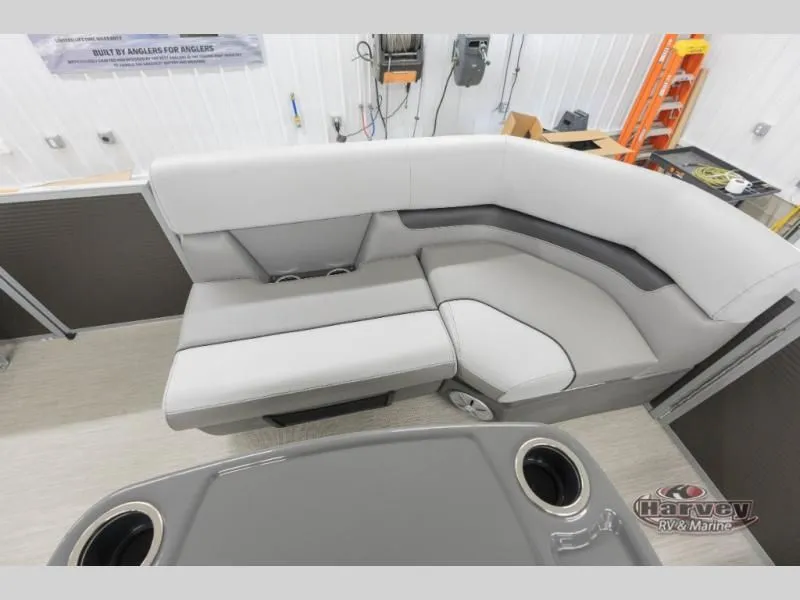 Slide: The Image of Interior of 2026 Vectra Classic 21 RL with gray seating area. - 21