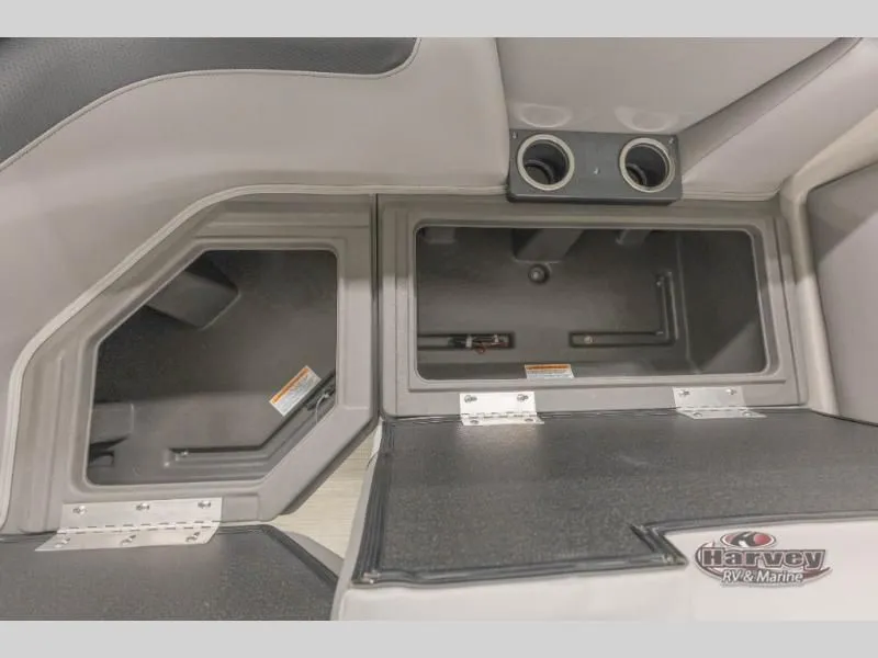 Slide: The Image of Interior of Vectra Classic 21 RL 2026 with storage compartments. - 24