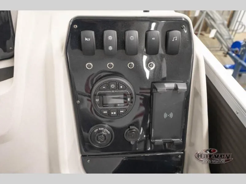Slide: The Image of Dashboard of Sportfisher Classic 21-2RS boat, year 2026. - 22