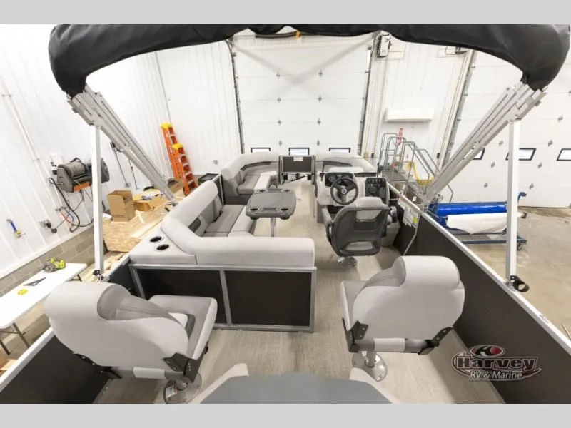 Slide: The Image of Interior view of Sportfisher Classic 21-2RS boat, model year 2026. - 9