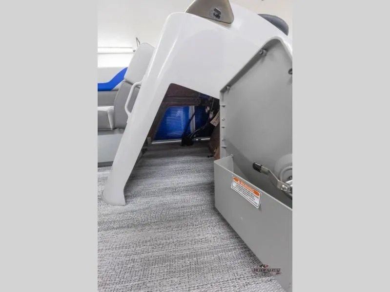 Slide: The Image of Interior of SX Series 20 SXLG 2026 with gray carpet flooring. - 17