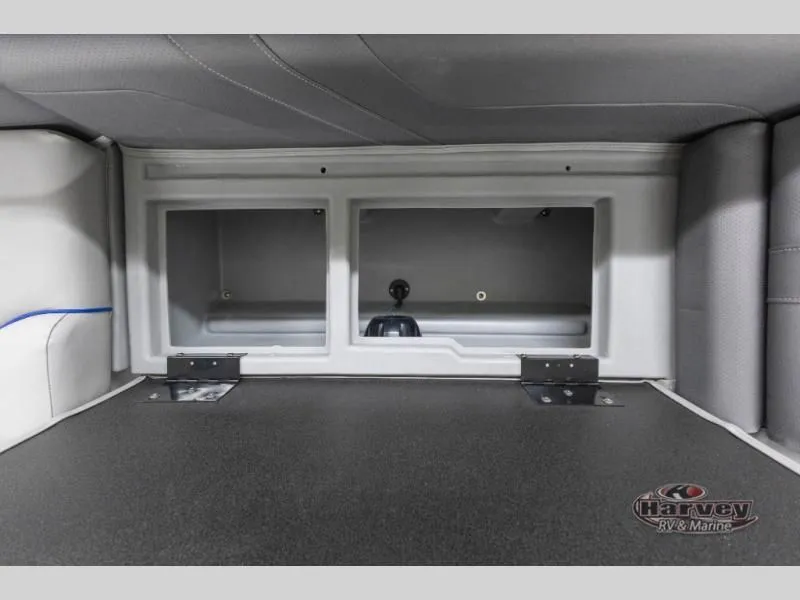 Slide: The Image of Interior of SX Series 20 SXLG 2026 with storage compartments. - 21