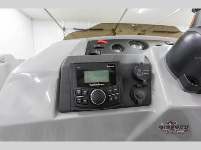 Slide: The Image of Dashboard of SX Series 20 SXLG 2026 with Rockford Fosgate control. - 26