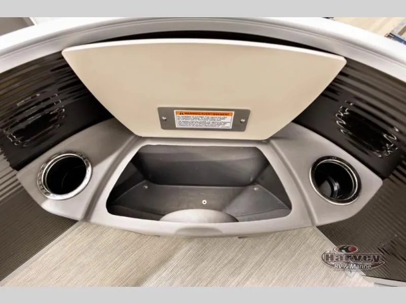 Slide: The Image of Interior of Jazz 21-2S 2026 with cup holders and storage compartment. - 17