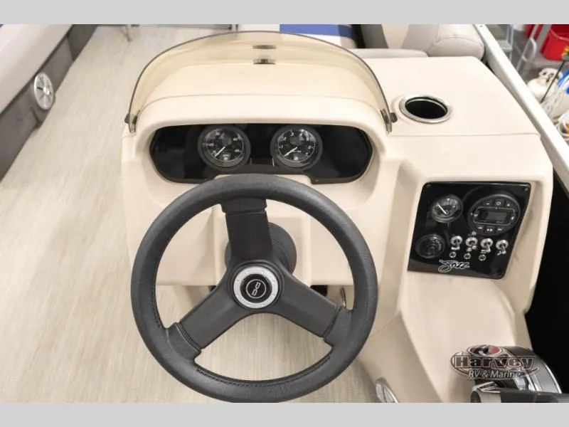 Slide: The Image of Steering console of Jazz 21-2S boat, model year 2026. - 20