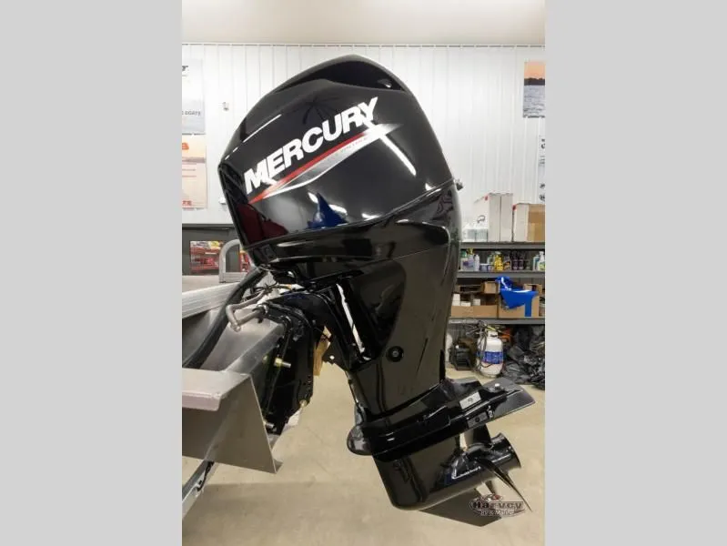Slide: The Image of Mercury outboard motor on Jazz 21-2S boat, year 2026. - 5