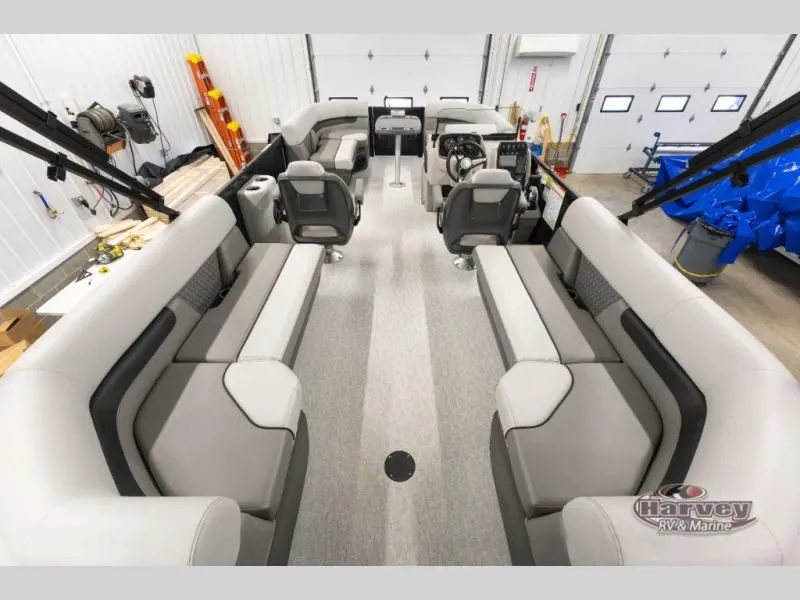 Slide: The Image of Interior view of Vectra Classic 21 QL boat, 2026 model. - 10