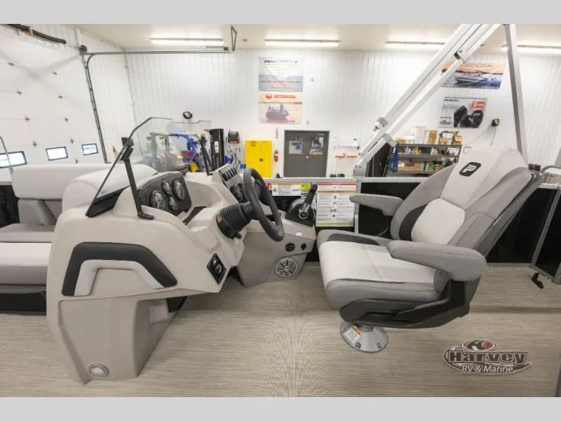 Slide: The Image of Interior view of Sportfisher Classic 21-2S boat, model year 2026. - 19