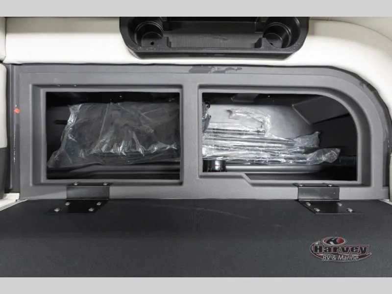Slide: The Image of Storage compartment in S Series 22 SF RV, model 2026. - 10