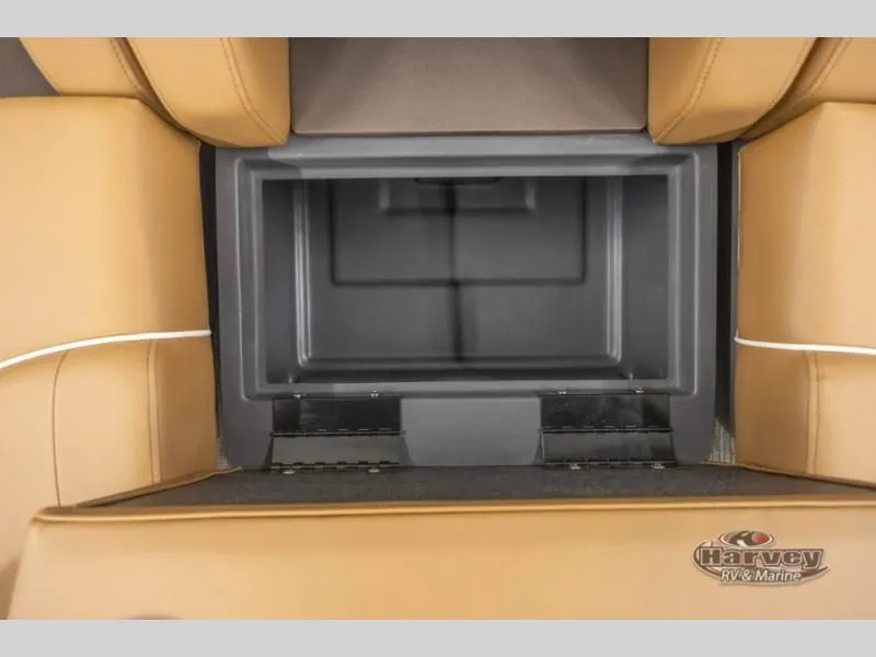 Slide: The Image of Interior of M Series 22 ML 2026 with storage compartment. - 11