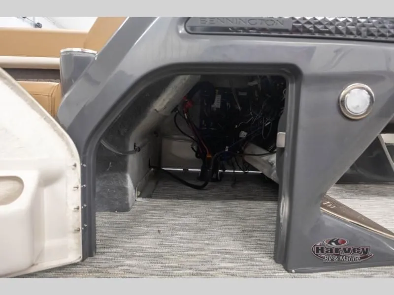 Slide: The Image of Interior view of a 2026 M Series 22 ML boat. - 21