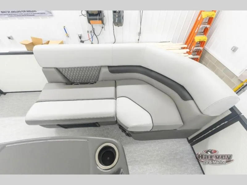 Slide: The Image of Interior of 2026 Vectra Classic 21 QL with gray seating area. - 9
