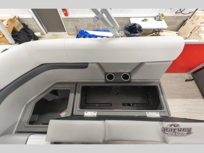 Slide: The Image of Interior of Vectra Classic 19 L 2026 with storage compartment. - 15