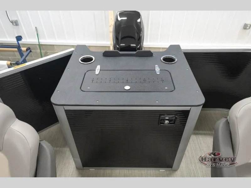 Slide: The Image of Interior of Jazz 19-4S boat, 2026 model, featuring control console. - 15