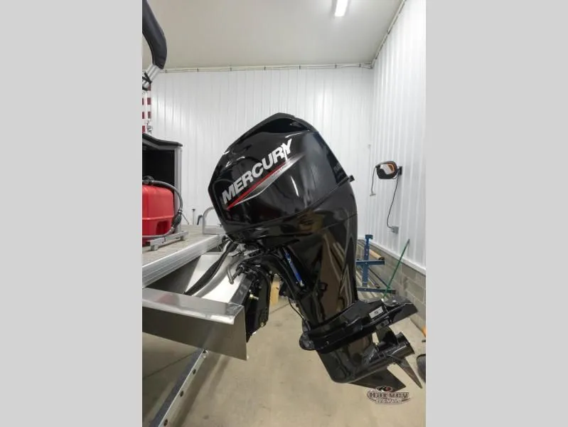 Slide: The Image of Mercury outboard motor on Jazz 19-4S boat, year 2026. - 6