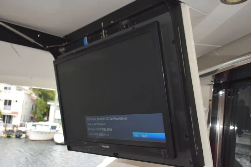 Slide: The Image of Drop down Aft Deck TV - 47