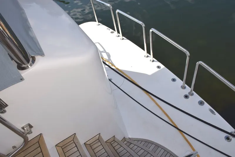 Slide: The Image of Aft platform with movable hoop railings - 58
