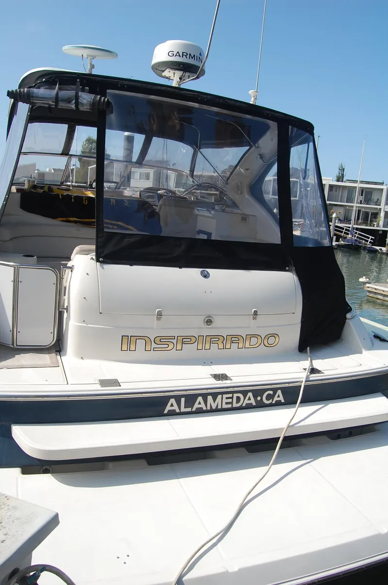 Slide: The Image of 2002 Regal Commodore 4260 boat docked in Alameda, CA. - 41
