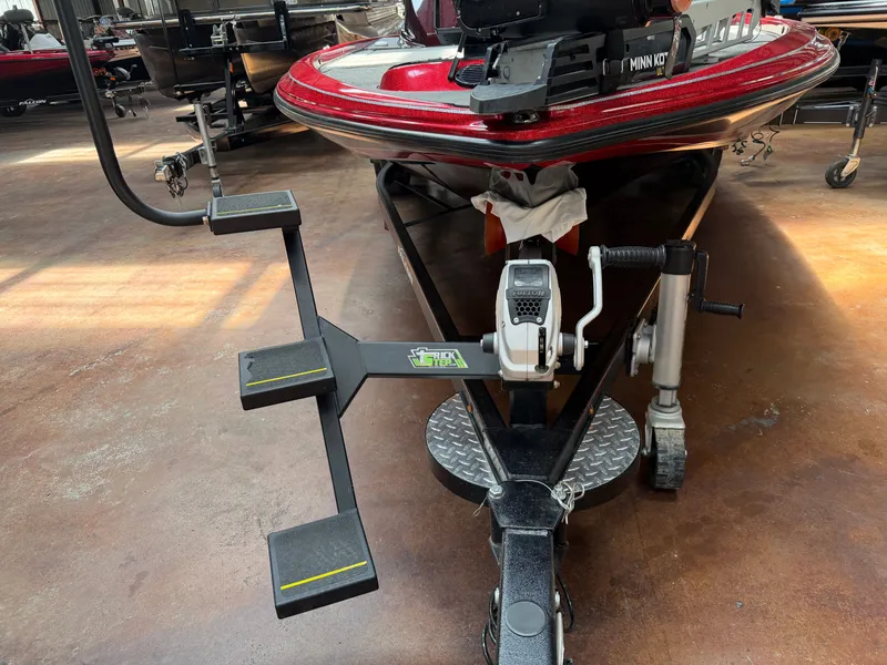 Slide: The Image of Falcon T20TE 2022 boat with trailer and Minn Kota motor. - 25
