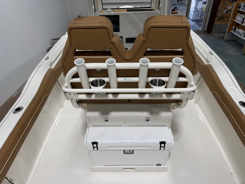 Slide: The Image of Interior of a 2026 Key West 239 FSR boat. - 12