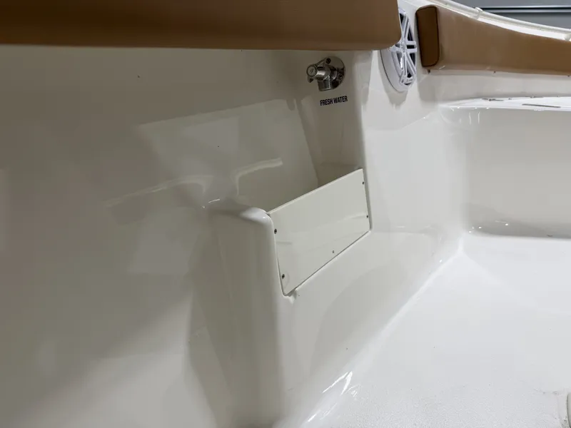 Slide: The Image of Interior of Key West 239 FSR boat, model year 2026. - 25