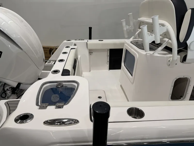 Slide: The Image of Interior view of 2026 Tidewater 232 CC Adventure boat. - 16