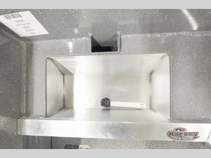Slide: The Image of Interior of 2026 Rush 209 with metal compartment. - 21