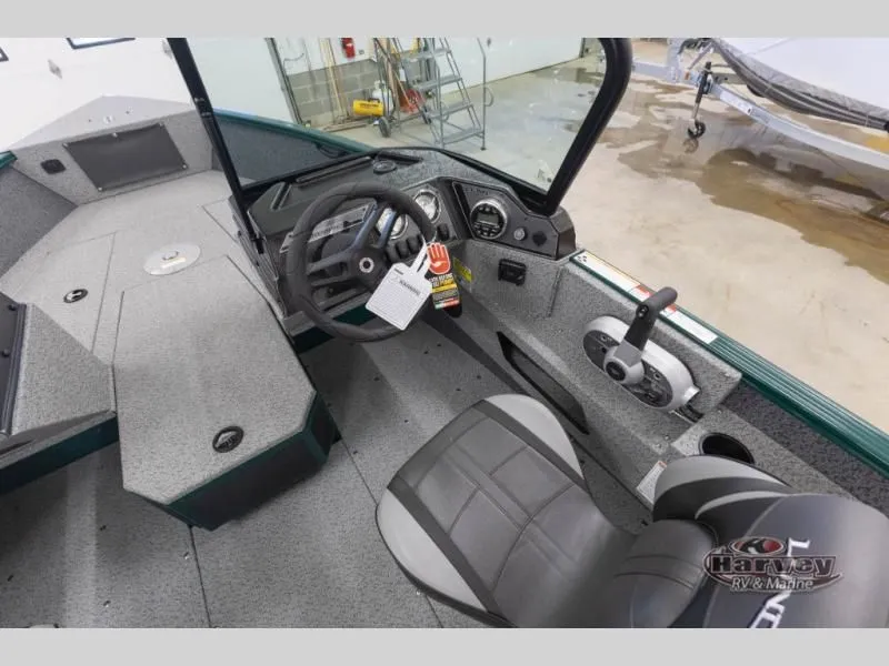 Slide: The Image of Interior of Adventure 1675 Sport boat, model year 2026. - 14