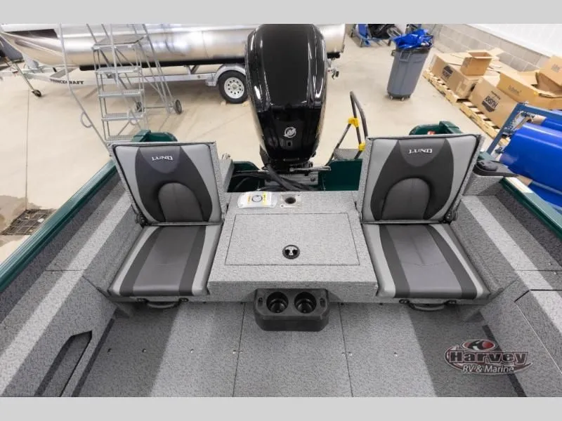 Slide: The Image of Interior of Adventure 1675 Sport boat, model year 2026. - 16