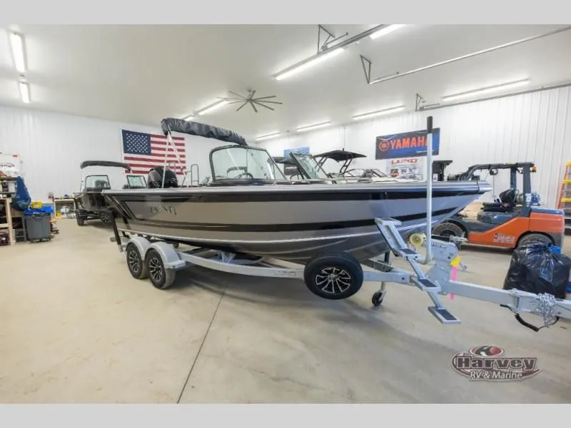 The Image of 2026 TYEE 1975 Sport boat in a workshop on trailer. - 1