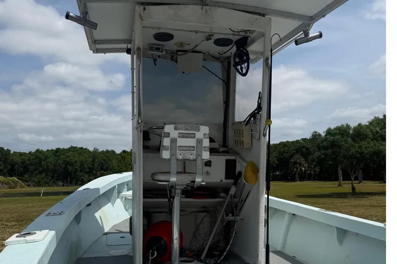 Slide: The Image of 1956 Custom Mackerel boat with helm and equipment. - 7
