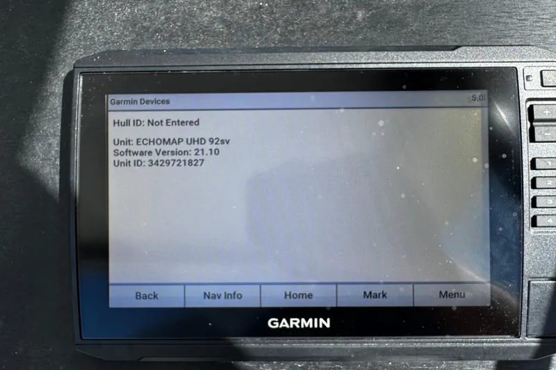 Slide: The Image of Garmin ECHOMAP UHD 92sv display on 2024 Beneteau Flyer 8 SPACEdeck boat. - 14