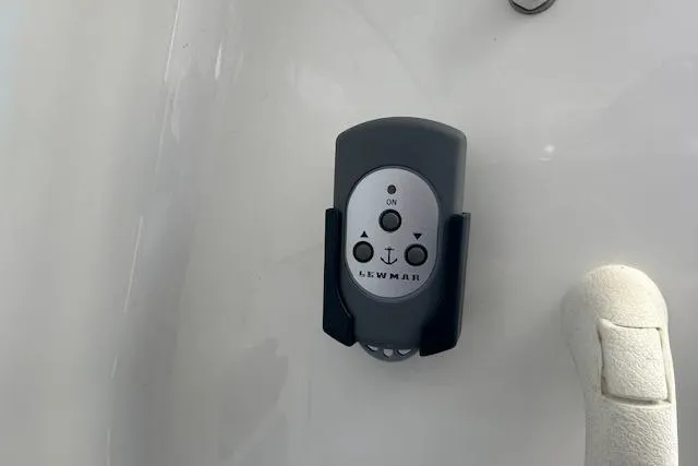 Slide: The Image of Remote control for Lewmar anchor system on 2015 Regulator 34 boat. - 43