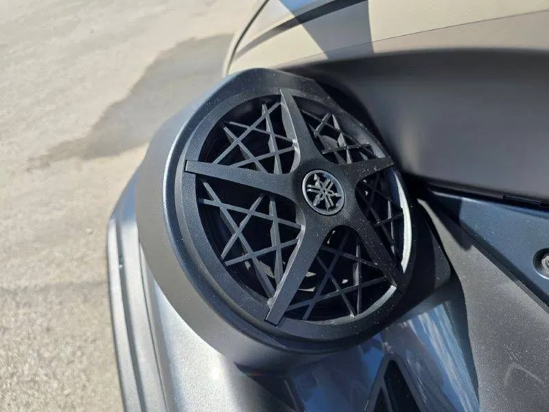 Slide: The Image of Close-up of speaker on 2025 Yamaha Waverunner FX HO. - 17