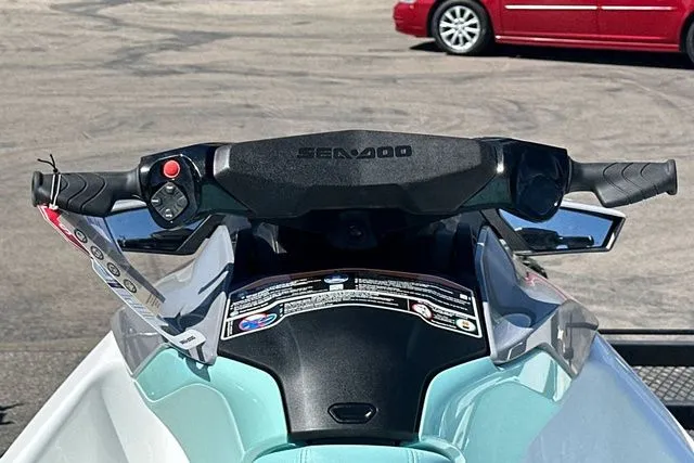 Slide: The Image of Handlebars of a 2026 Sea-Doo PWC GTI 130 WH IBR. - 13