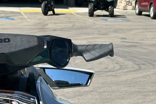 Slide: The Image of Close-up of Sea-Doo PWC GTI 130 WH IBR 2026 handlebar. - 33