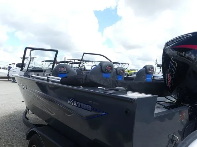 Slide: The Image of 2023 Ranger VX 1788 boat with modern seating and engine. - 6