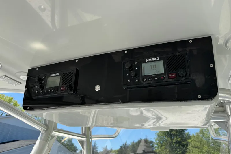 Slide: The Image of Simrad marine electronics on 2020 Sea-Lion 34 TE boat dashboard. - 7