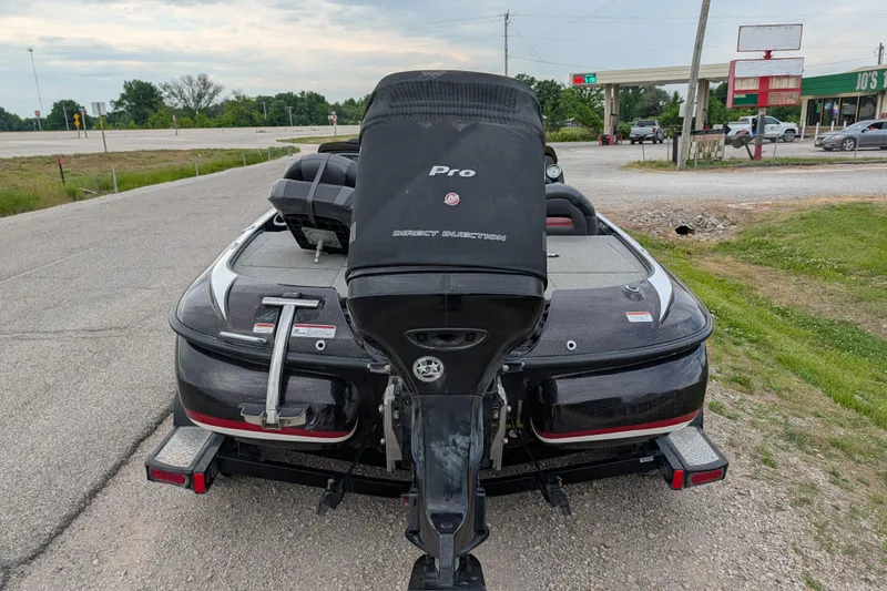 Slide: The Image of 2011 Nitro Z-8 boat with Pro Direct Injection engine on a trailer. - 41