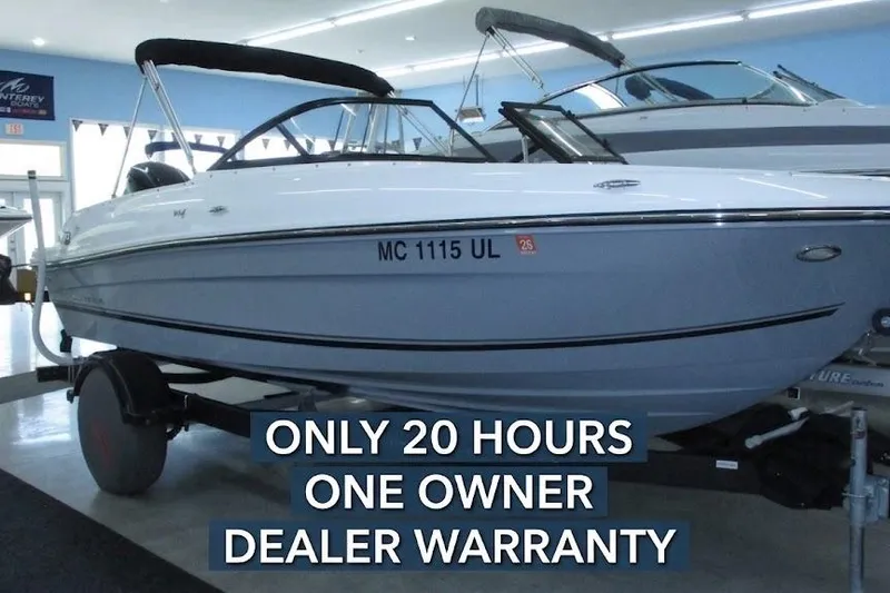 The Image of 2020 Bayliner VR4 Bowrider OB on trailer, only 20 hours, one owner, dealer warranty. - 0