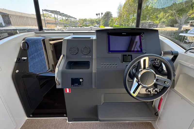 Slide: The Image of Interior view of Nimbus Commuter 11 cockpit, model year 2025. - 24