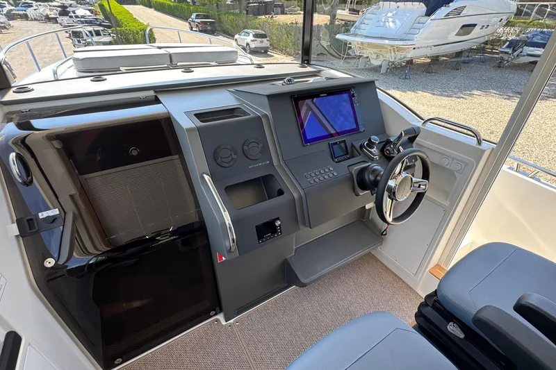 Slide: The Image of Interior view of Nimbus Commuter 11 boat, model year 2025. - 27