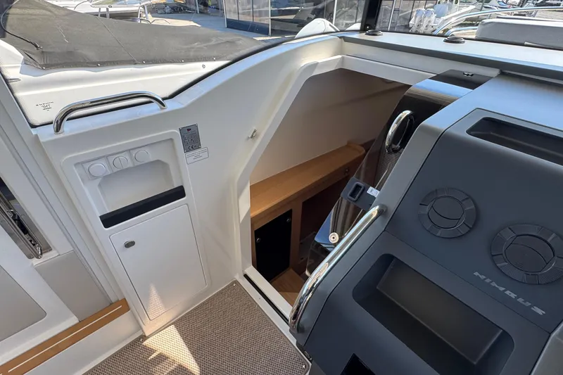 Slide: The Image of Interior of Nimbus Commuter 11 boat, model year 2025. - 30