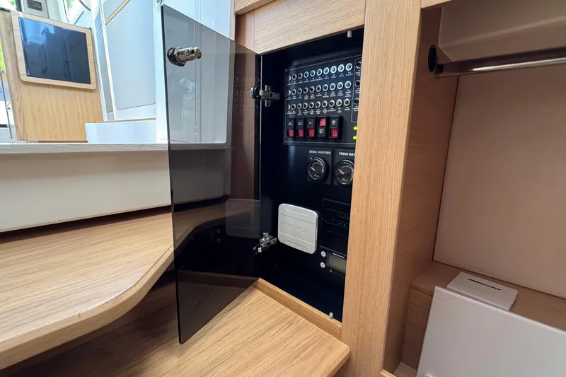 Slide: The Image of Interior view of Nimbus Commuter 11, 2025, featuring control panel. - 32