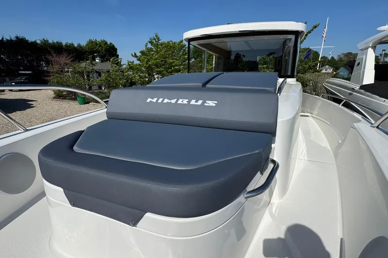 Slide: The Image of Nimbus Commuter 11 boat 2025 with luxurious sun deck. - 49