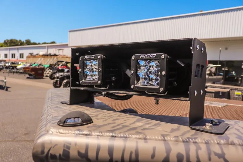 Slide: The Image of 2026 Gator Tail 18/60 Extreme Series with Rigid LED lights in outdoor setting. - 8