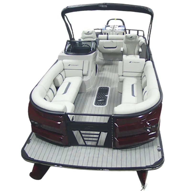 The Image of Starcraft RX25 DL DH Bar 2026 pontoon boat with luxurious interior. - 1